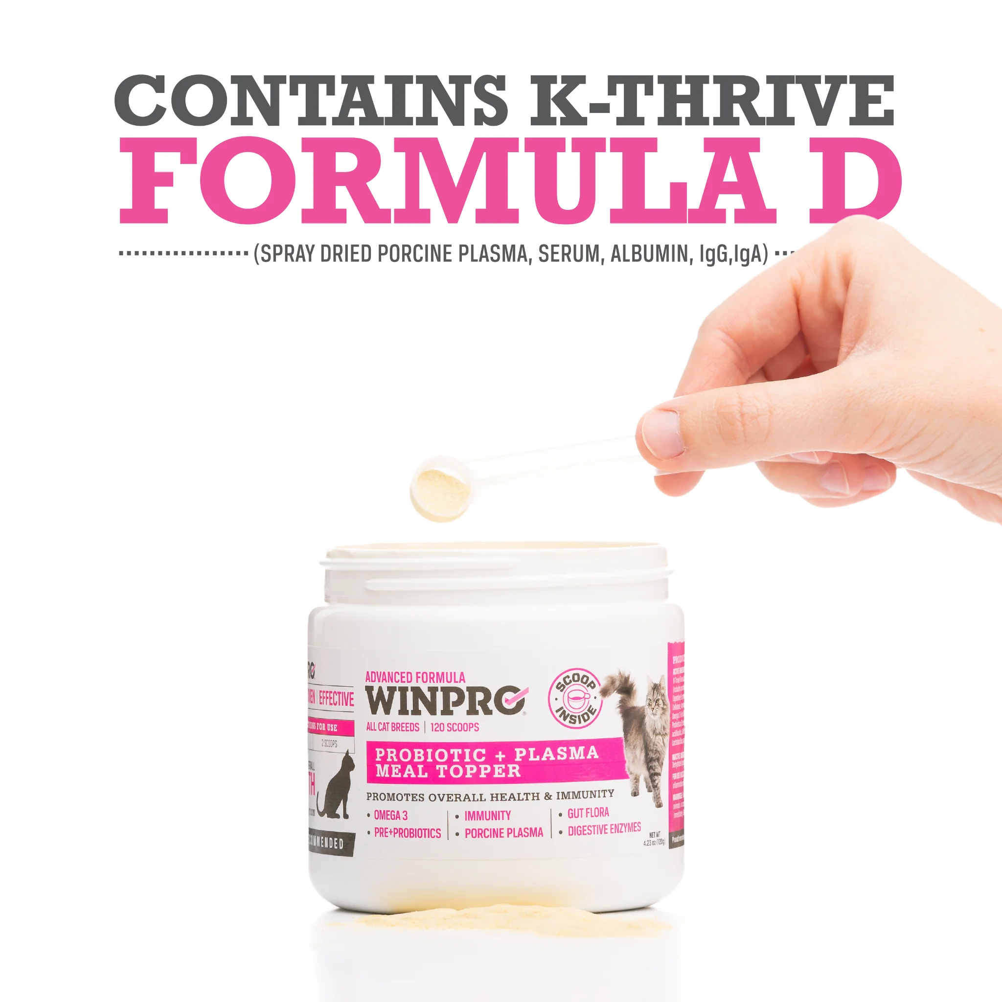 Cat Probiotic + Plasma Meal Topper - Image 5
