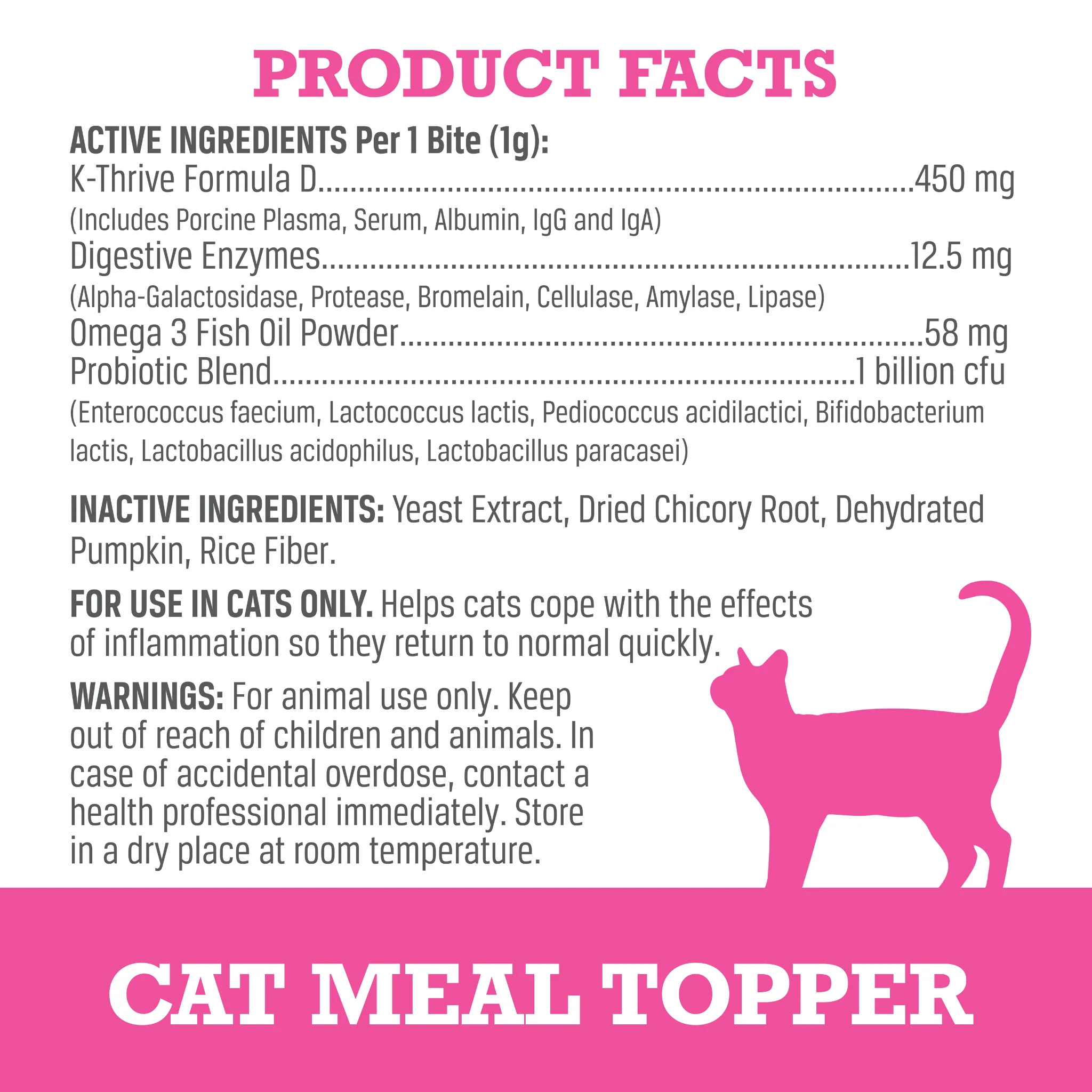 Cat Probiotic + Plasma Meal Topper - Image 7
